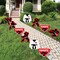 Big Dot of Happiness Karate Master - Lawn Decorations - Outdoor Martial Arts Birthday Party Yard Decorations - 10 Piece